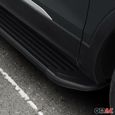 Marchepieds Latéraux pour Ford Transit Custom 2012-2023 Noir Aluminium L1 Court-3