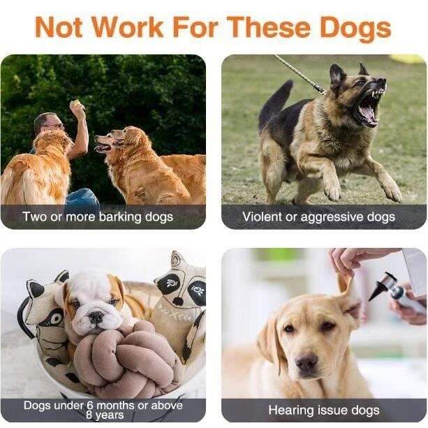 Dispositif Anti-aboiement Pour Chien Fréquence Réglable 3 Dispositif Anti Aboiement A Ultrasons Dressage De Chien Anti Aboiement Pour