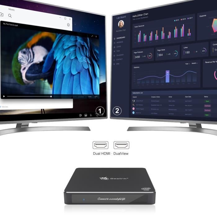 Mini PC Windows 10 Beelink Gemini T34 Unité3