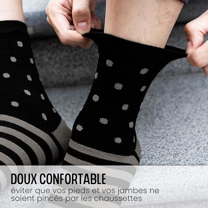 Chaussettes Orteils Retraite Homme