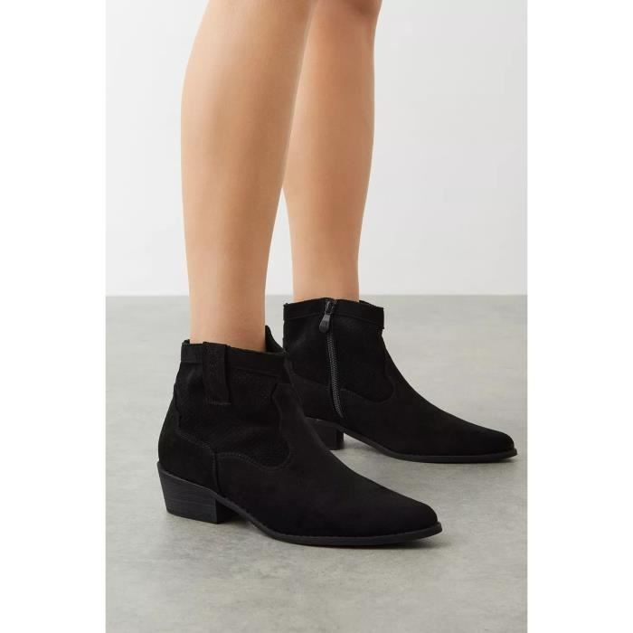 Dorothy Perkins Bottines ADA Noir Cdiscount Chaussures