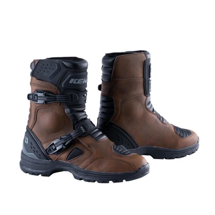 Bottes moto cross Kenny Explorer brown 43 Cdiscount Auto