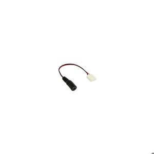 Câble Alimentation DC Femelle 15cm - Connecteur 2.1x5.5mm 12V 22AWG Pour CCTV