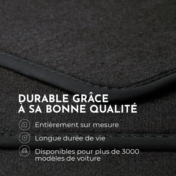 Kovvar tapis de sol compatible avec Alfa Romeo Spider 939 2006-2010 ...