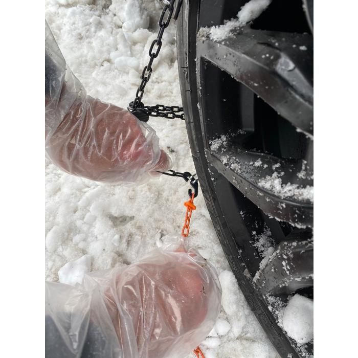 Chaînes à Neige 9 Mm Groupe 14 Pour Pneus 255/40 R20 - Homologuées ONorm 5117, TUV, GS, Tension Manuelle Et Micro-régulation