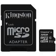 Carte mémoire flash micro SDHC UHS-I KINGSTON TECHNOLOGY - 32 Go Class10 - Vitesse de lecture 45 Mo/s-0