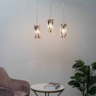 KOSILUM Suspension multiple triple design tube verre Ophyse