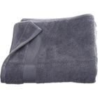 Drap de Bain - PARIS PRIX - Confort - 100x150cm - 100% Coton - Gris Anthracite