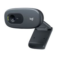 Webcam - 720p - Logitech - C270 - Microphone intégré - Noir