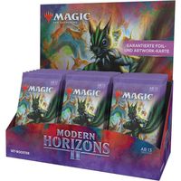 Magic the Gathering Modern Horizons 2-Affichage Booster-30 (Version Allemande), Set Booster
