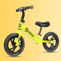Vélo Draisienne OHP - Jaune - 12 pouces - 2-6 ans - Carbone