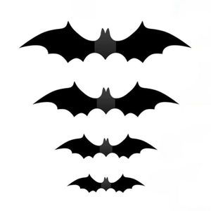 50 Autocollants Halloween Réutilisables – Citrouilles, Chauves-souris, Fantômes Pour Décoration Fenêtre Et Vitre