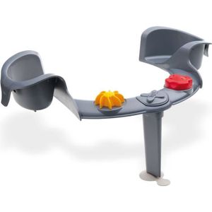 ASSISE BAIN BÉBÉ Anneau de Bain Clipsable - TIGEX - Gris Moyen - Mi