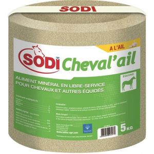 COMPLÉMENT ALIMENTAIRE Complément alimentaire pour cheval Sodicheval 'ail Sodi - beige - 5 kg