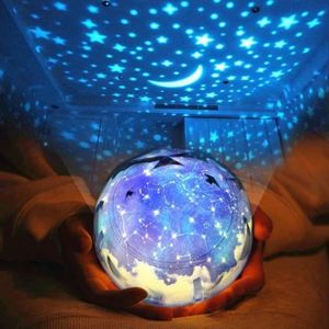 HAOLIP-Lampe de projection LED Projecteur Star Sky Lampe Multi