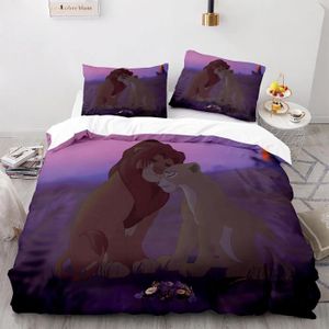 Parure De Lit Bebe Roi Lion Cdiscount