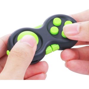 HAND SPINNER - ANTI-STRESS Hand spinner,Fidget Pad Cube Sensory Puzzle Jeu Fidget Toys Soulagement stress et anxiété Dépression- Vert[F24460]
