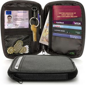 Achetez en gros Portefeuille De Passeport Rfid Capacible Organisateur De  Documents De Voyage Chine et Porte-documents, Portefeuille De Voyage, Porte-passeport  à 3.75 USD