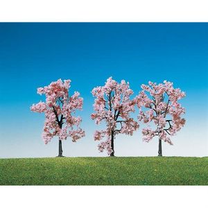 TERRAIN - NATURE Modélisme - FALLER - Végétation - 3 cerisiers en fleurs