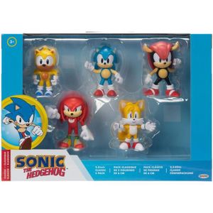 Figurine Sonic the Hedgehog SOFVIPS couleurs métalliques JOUETS ÉLECTRIQUES  Japo