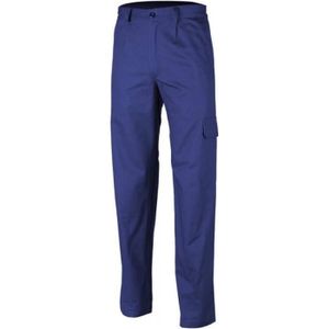 Pantalon bleu de travail homme - Cdiscount