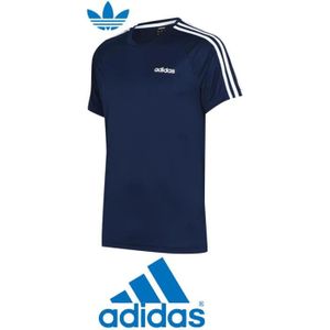 tee shirt adidas bleu