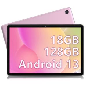 TABLETTE TACTILE Tablette Android 13,10 Pouces 2024 Newest, 18Go RA