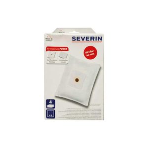 Lot De 4 Sacs Microfibres Pour Aspirateur – Compatible Hoover, Severin, Elcotec – Neuf Sous Blister