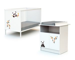 Plan à langer universel 52 cm pour lits bébé April - blanc, Chambre et  rangement