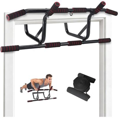 Barre D'immersion Acier Allié – Poignée étroite Et Large – Supporte 350 Lbs – Accessoire Power Rack