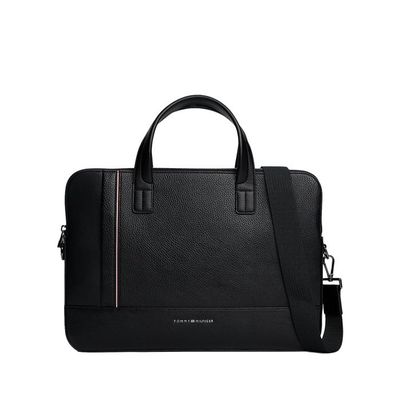 Sac Serviette Homme Affaires Multifonction - Grande Capacité A4 - Noir - Neuf