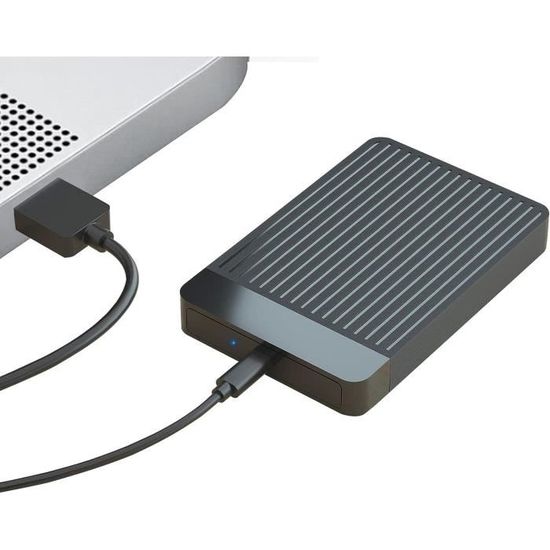 Boîtier Disque Dur Externe KingData USB 3.0 Vers SATA - Pour HDD/SSD 3,5" Jusqu'à 16 To - Plug & Play Windows, Mac, Linux, PS4, Xbox - 8