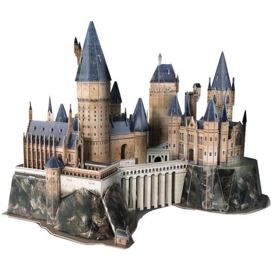 Puzzle 3D Harry Potter Château de Poudlard - CubicFun - 197 pièces