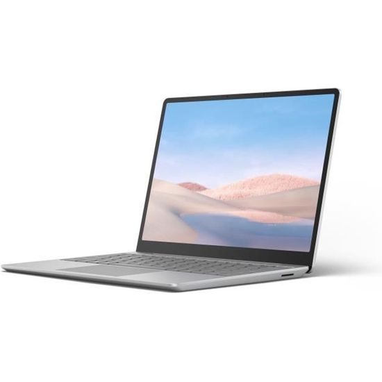 MICROSOFT Surface Laptop Go - 12,45" - Intel Core i5 1035G1 - RAM 8Go - Stockage 128Go SSD - Platine - Windows 10