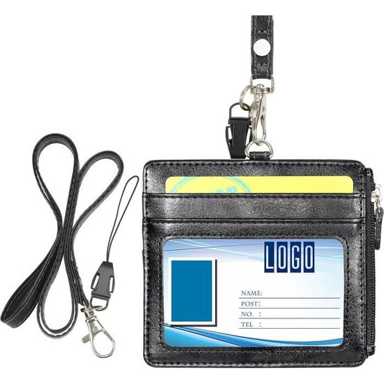 Porte-cartes De Visite En Cuir PU - Fermeture Magnétique, Format Poche - Bleu