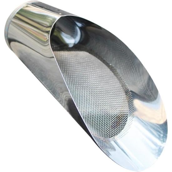 Tamis De Jardin En Acier Inoxydable - Pelle Tamis 43x33 Cm - Pour Tamiser Terre, Sable, Compost - Poignée Ergonomique