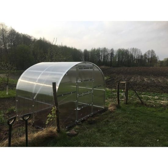 Greenhouse BALTIC LT 3x2m with 6mm polycarbonate coating Cdiscount Jardin