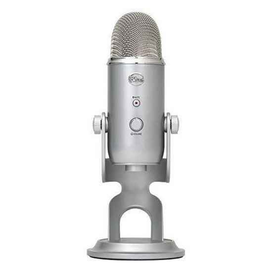 Blue Microphones Yeti Studio Microphone USB Argenté