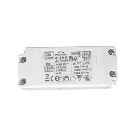 Alimentation Transformateur 24V 10A 240W – Entrée 220V – Format Mince – NEUF