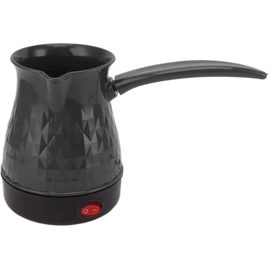Cafetière électrique Turque 500 Ml, 500 W - En Acier Inoxydable Et Verre, Avec Protection Surchauffe, Pour Café, Thé, Yaourt