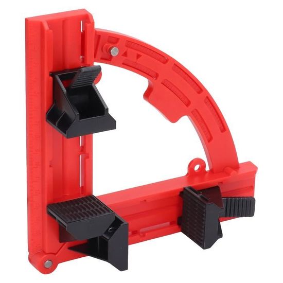 2 Pinces à Angle Droit 90° Réglables Pour Menuiserie - Plage De Serrage 6-35 Mm - En Acier Inoxydable - Pour Assemblage Bois, Soudure