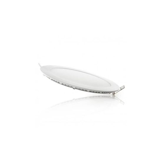 Plaque LED Circulaire 18W 1350Lm 4200K - 225mm Diamètre Ultra Mince, Éclairage Bureau Et Résidentiel GR-RDP1305-18W-W