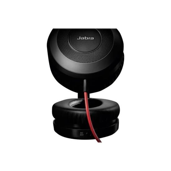 Micro-casque filaire Jabra Evolve 80 UC Stereo USB-C avec Suppresseur de bruit actif