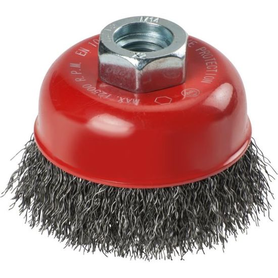 Lot De Brosses Métalliques KWB 608030 – Tête En Acier Pour Dérouiller Et Nettoyer