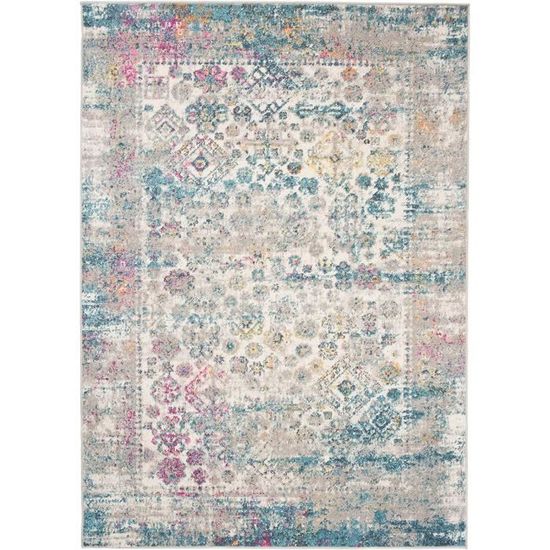 Tapis Salon Oriental Mazovia - modèle LAZUR - Tapis Grande Taille à ...