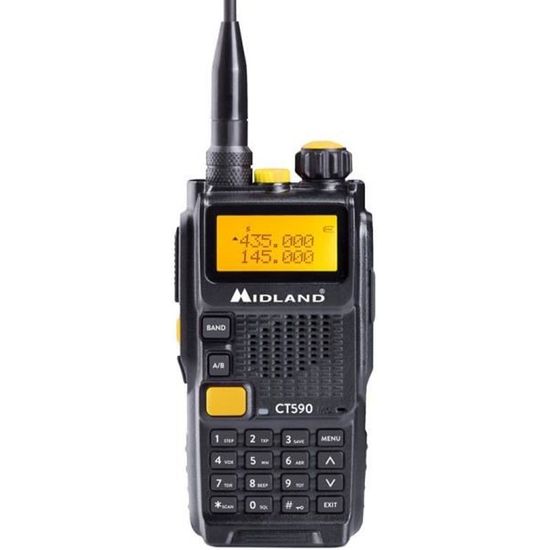 PMR Radio VHF/UHF Midland CT590S bi-Bande C1354