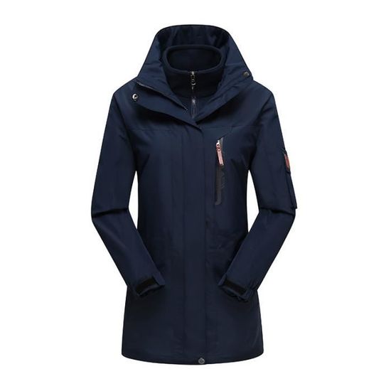 Combinaison De Ski Femme Hiver - Chaude, Imperméable, Coupe-vent - Taille Grande - Pour Sports Neige