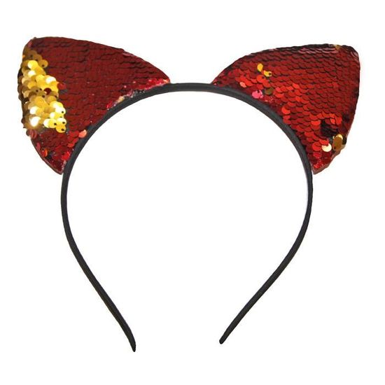 Serre-tête Fille Oreilles De Chat - Lot De 2 (blanc Et Rose) - Cosplay Halloween Carnaval - Accessoire Cheveux Enfant Unisexe