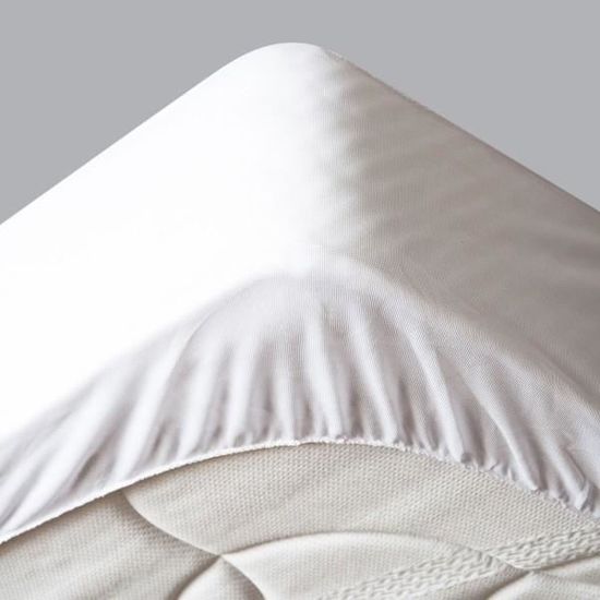 Protège-matelas Imperméable Sudfari - 160x200 Cm - Respirant - Lavable Machine - Café