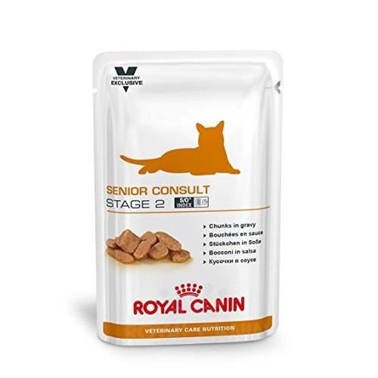 Royal Canin  Veterinary Care Nutrition Cat Senior Consult Stage 2 Nourriture pour Chat 9003579310977